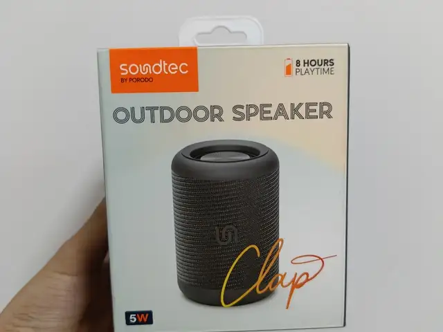 Портативная колонка Porodo Soundtec Waterproof IP65 Portable Bluetooth Speaker, Душанбе