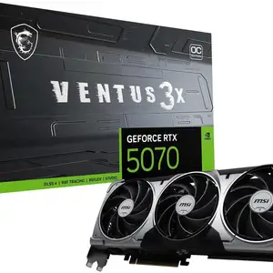 Видеокарта MSI GeForce RTX 5070 VENTUS 3X OC 12GB GDDR7, Душанбе