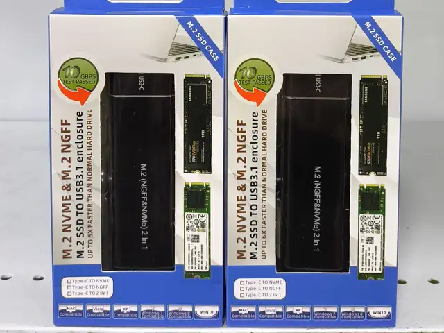 USB Бокс для SSD Накопителей M.2 NVMe и M.2 NGFF, Душанбе