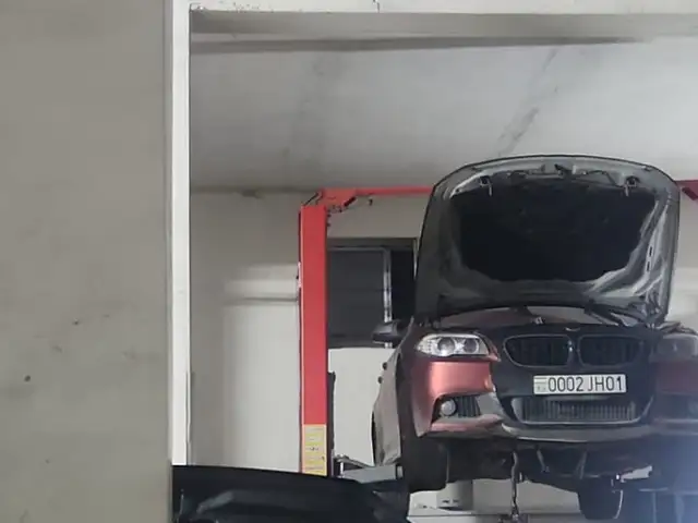 Установка мотора дизель для BMW, Душанбе