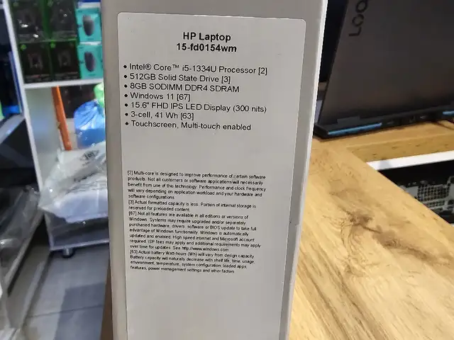 Ноутбук HP 15 i5 8gb 512ssd, Душанбе - 5