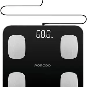 Умные весы Porodo Lifestyle 8-Electrode Smart Body Analyzer Scale Composition wi, Душанбе