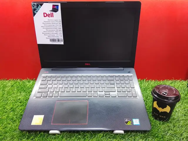 Игровой ноутбук Dell core i5 8th 16/128Gb SSD+512Gb HDD GTX 1050Ti 4Gb, Душанбе