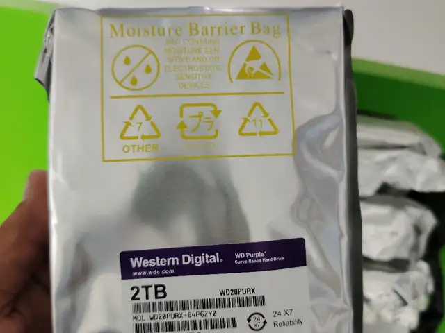 Жёсткий диск HDD 2TB WD Purple, Душанбе