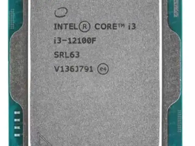 Процессор Intel Core i3-12100F Tray, Душанбе