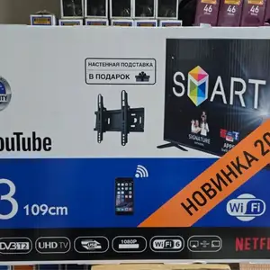 Телевизоры Samsung 43 Smart tv, Душанбе