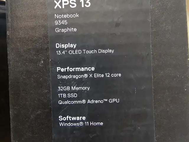 Ноутбук Dell XPS 13 9345 32GB 1TB, Душанбе - 8