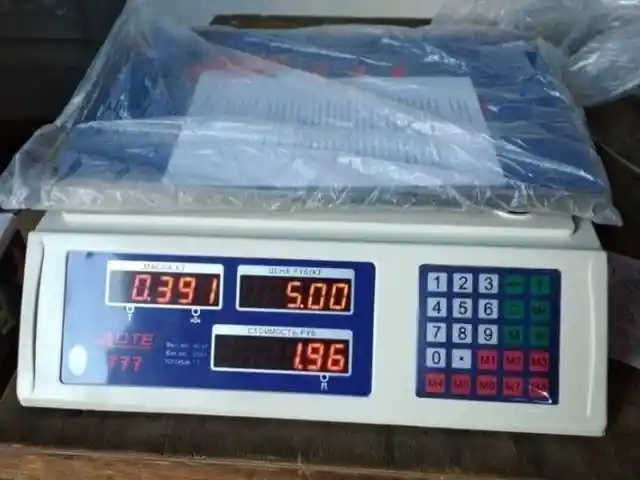 Весы для магазина, Душанбе