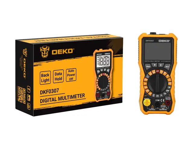 Цифровой мультиметр CAT III DEKO DKF0307, Душанбе