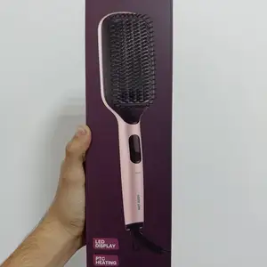 Расческа выпрямитель Green Lion Straightener Comb розовый, Душанбе