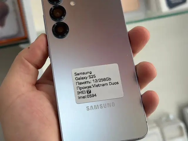Samsung Galaxy S25 12/256gb Titan, Хуҷанд