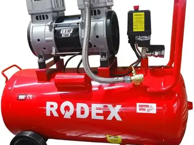 Компрессор воздушный Rodex RDX7204 50л, красный, Душанбе