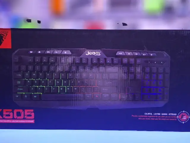 Игровая клавиатура с подсветкой Jedel K505, Худжанд