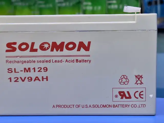 Аккумулятор UPS Solomon 12V - 9A, Хуҷанд