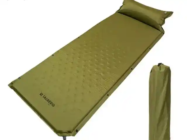 Коврик самонадувающийся Basic Large Mat оливковый, Душанбе