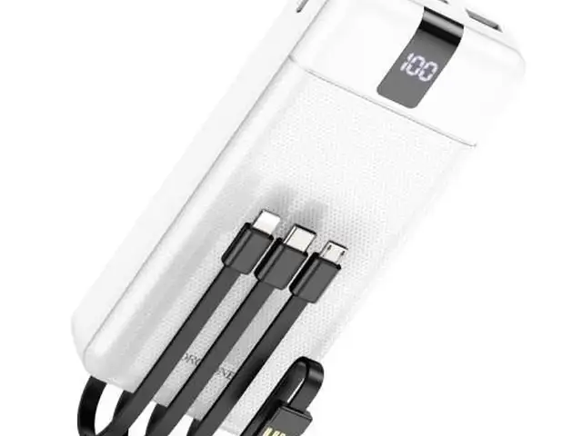 Повербанк Borofone BJ20 10000mah белый, Душанбе