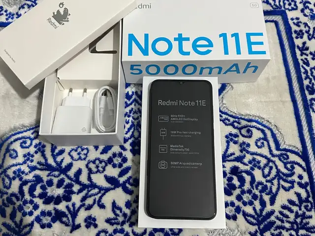 Xiaomi Redmi Note 11E 6/128Gb Black, Душанбе - 2