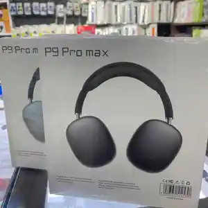 Наушники беспроводные басовые с микрофоном P9 Pro Max Bluetooth, Душанбе