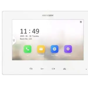 Система безопасности Hikvision 7дюйм White экран, Душанбе