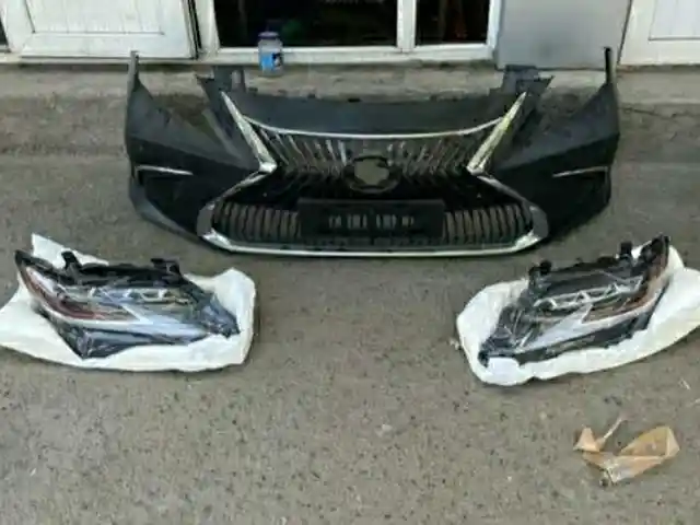 Передний бампер в сборе с фарами для Lexus ES 2013&2020, Душанбе