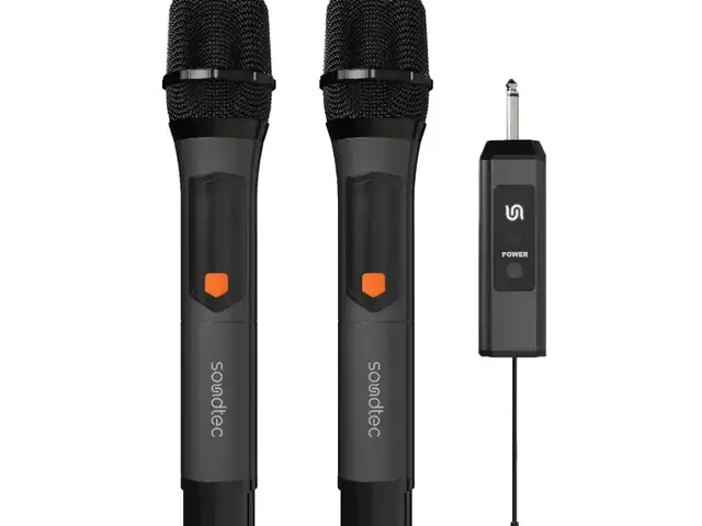 Беспроводной микрофон Porodo Soundtec Dual-Channel Handy Wireless Microphone Rec, Душанбе