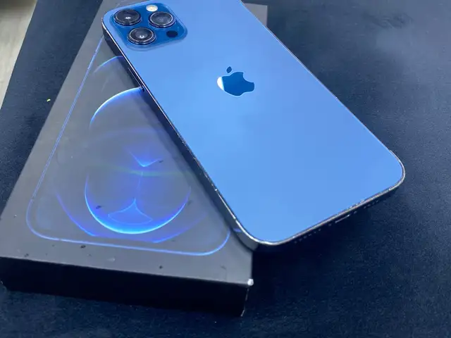 Apple iPhone 12 Pro Max, 128 gb, Pacific Blue, Хуҷанд