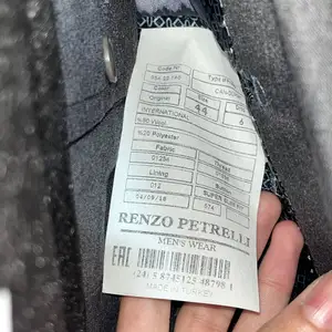 Мужской костюм Renzo Petrelli, Душанбе