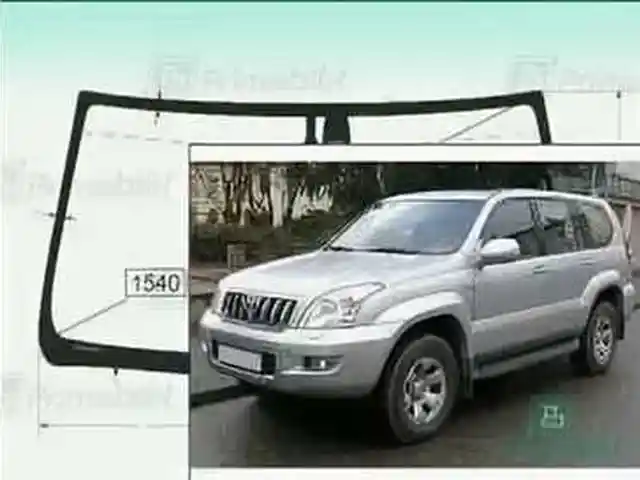Лобовое стекло от Toyota Prado 1 2002-2009, Душанбе