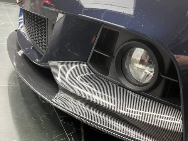 Губа переднего бампера BMW F10 M Carbon, Худжанд