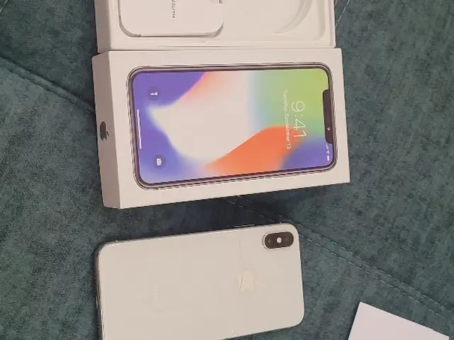 Apple iPhone X, 256 gb, Silver, Душанбе