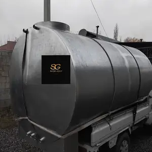 Бочка из оцинкованного листа 5000л/т. т/с2.01мм, Душанбе
