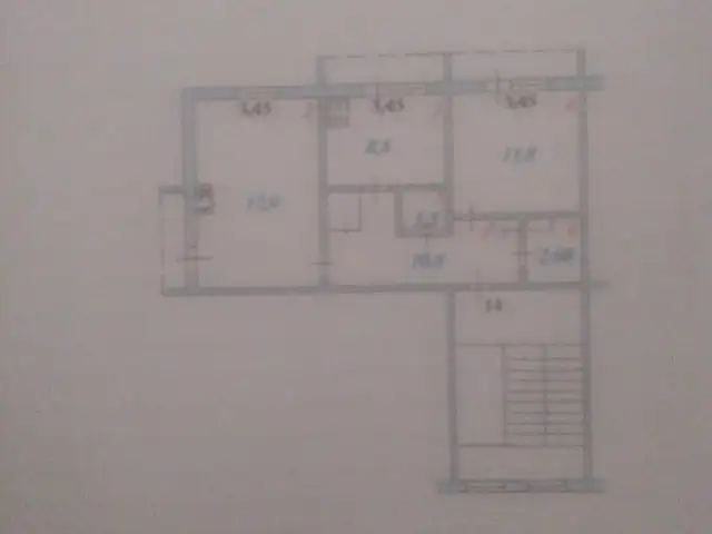 2-комн. квартира, 5 этаж, 65 м², Шёлкокомбинат, Худжанд