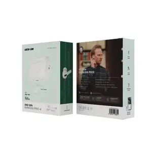 Наушники Green Lion 2nd Gen Earbuds Pro 2 - White, Душанбе