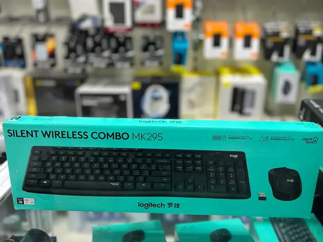 Клавиатура и мышь беспроводной комплект Logitech MK295, Душанбе