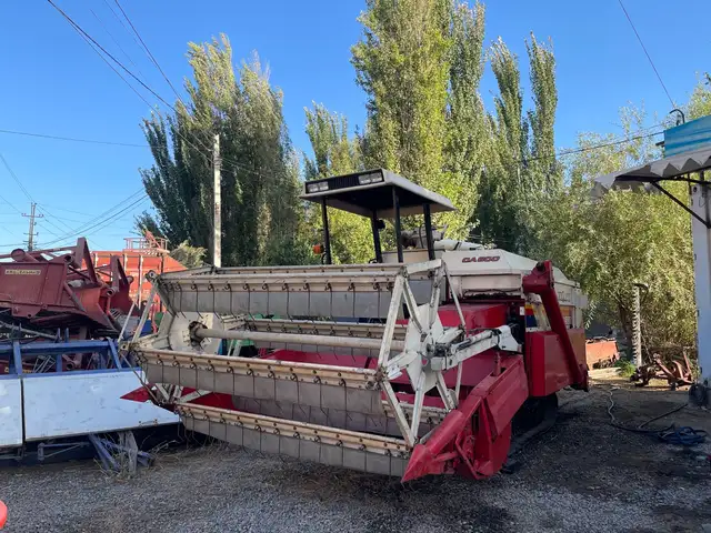 Японский Комбайн Yanmar 600, Хуҷанд