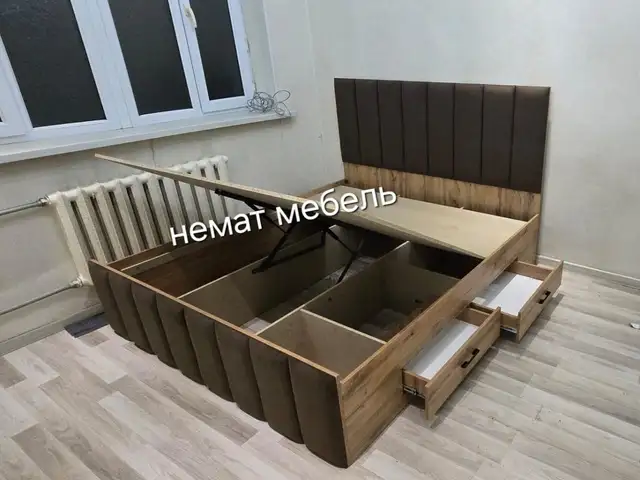 Двуспальный кровать с медицинским матрасом, Душанбе