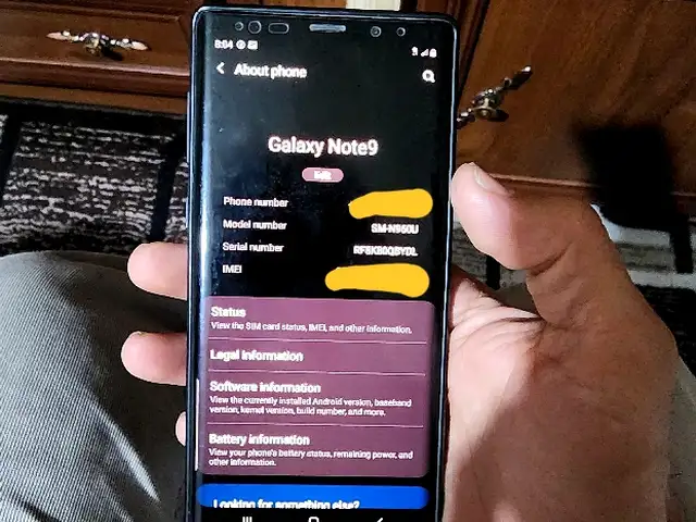 Samsung Galaxy note 9, Душанбе