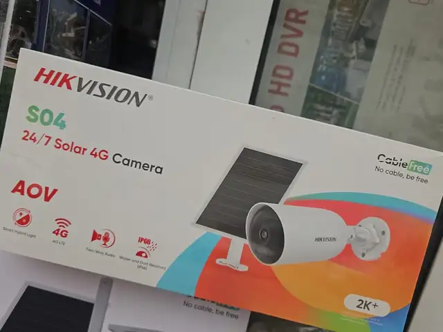 Камера Hikvision 4G Солнечный, Душанбе