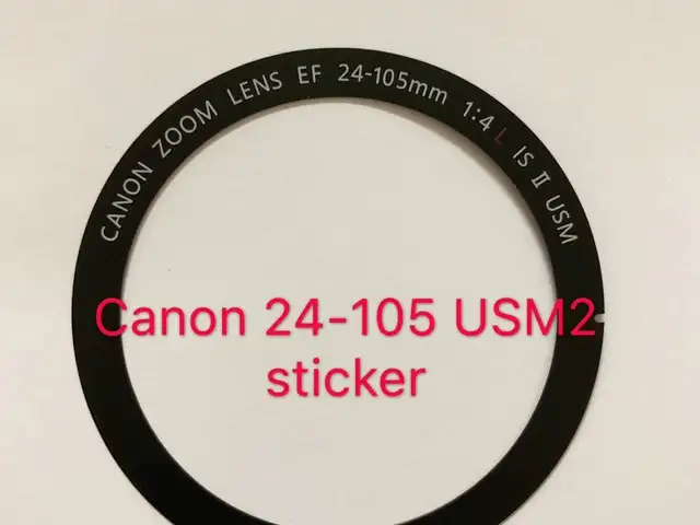 Наклейка передней линзы от canon 24-105, Хуҷанд