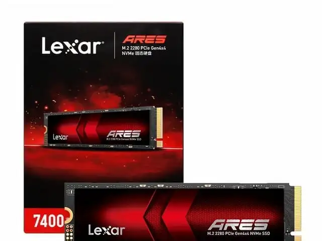 SSD накопитель Lexar Ares M.2 1TB 7400Mbps, Душанбе