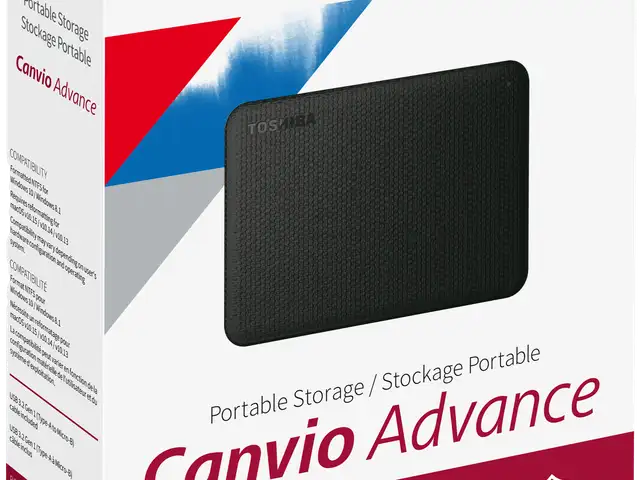 Внешний портативный жесткий диск Toshiba Canvio Advance 2 ТБ, USB 3.0, для ПК, Душанбе