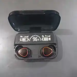 Наушники беспроводные M10 Bluetooth с Power Bank, кейс с Повербанк М10, Душанбе