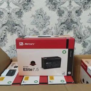 Аккумулятор Mercury Elite 12V 7.5Ah AGM и ИБП, Душанбе