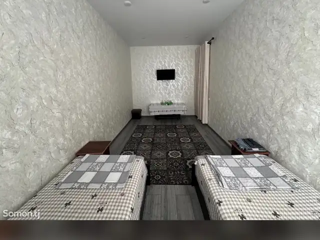 1-комн. номер в гостинице, 2 этаж, 25 м², 34 мкр, ул. Навбахор, Глазная больница, Худжанд - 11