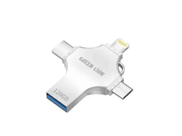 Флеш накопителя Green Lion 4 in 1 USB Flash Drive 256GB, Душанбе