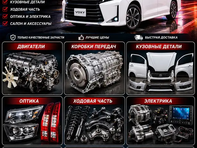 Мотор и коробка для Toyota Voxy на заказ, Душанбе
