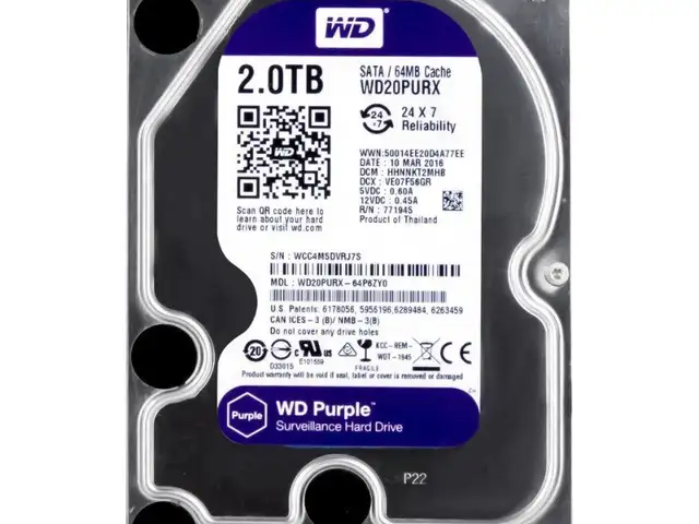 HDD жёсткий диск 2T WD HV78, Хуҷанд