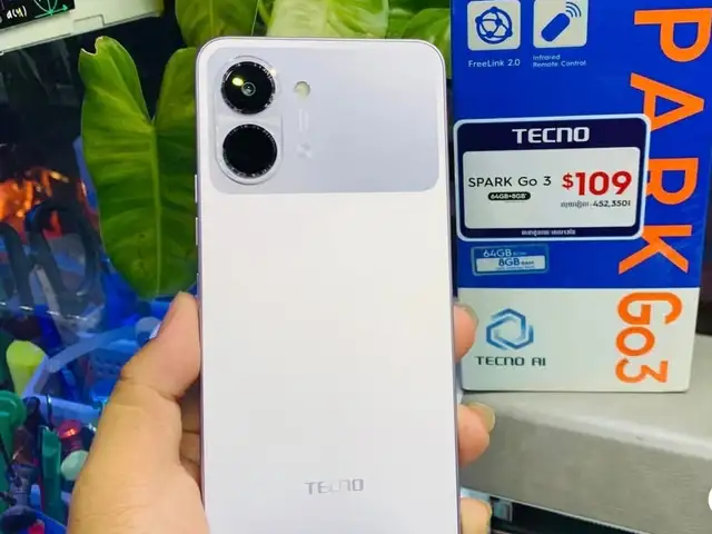 Tecno Spark Go 3 8/64Gb black, Душанбе