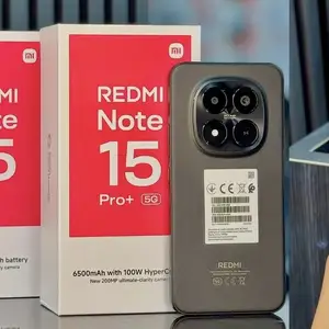 Xiaomi Redmi Note 15 Pro Plus 5G 8+4/256Gb black, Душанбе