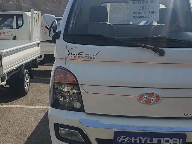 Бортовой автомобиль Hyundai Porter, 2017, Хуҷанд